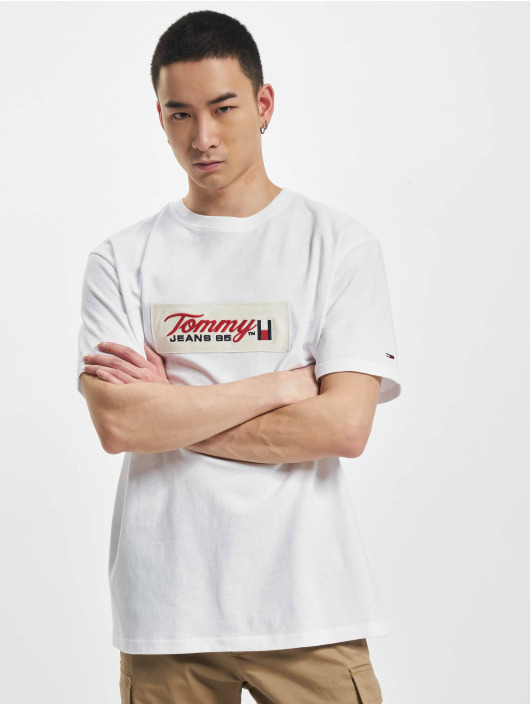 Tommy Jeans T-paidat Classic Timeless valkoinen