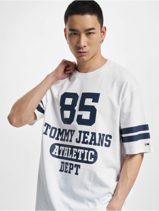 Tommy Jeans T-paidat Skater College 85 Logo valkoinen
