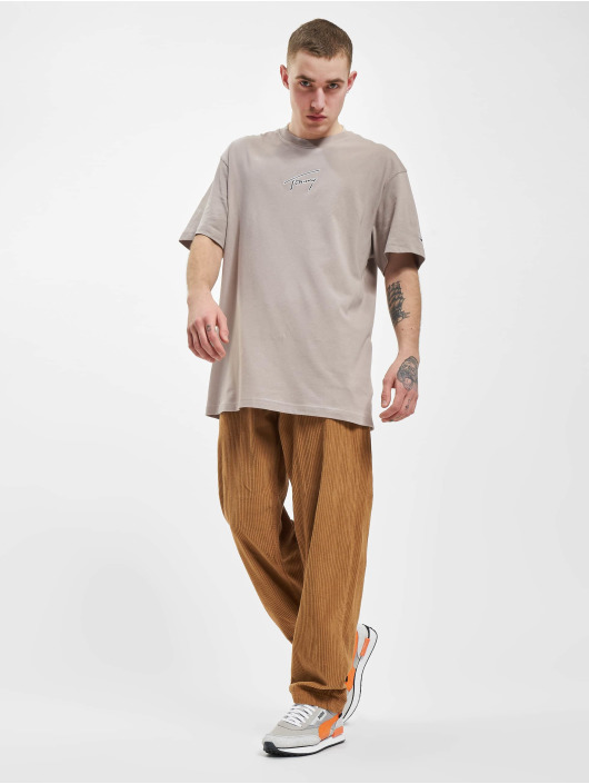 Tommy Jeans t-shirt Classic Signature beige