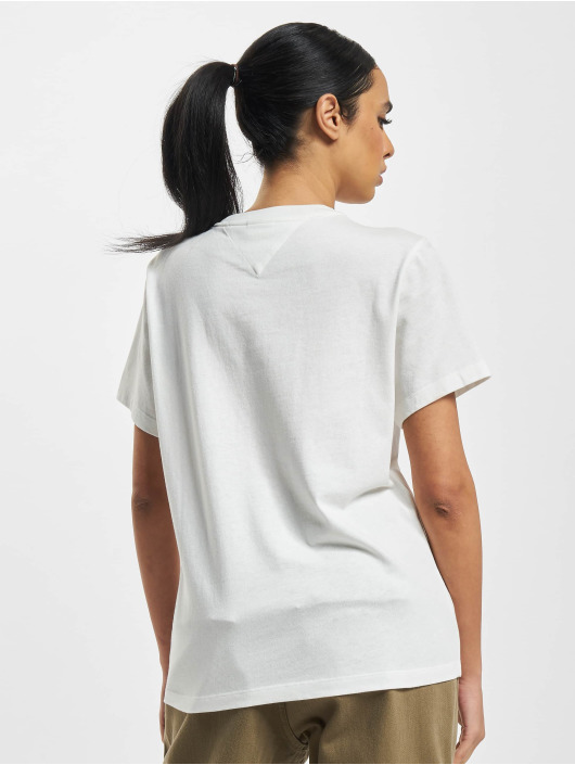 Tommy Jeans T-Shirt Relaxed Tennis Club beige