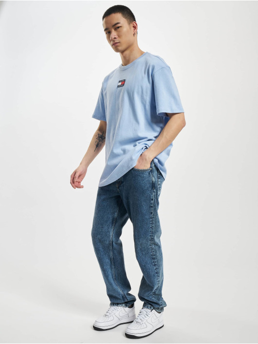 Tommy Jeans T-Shirt Badge Pearly blau