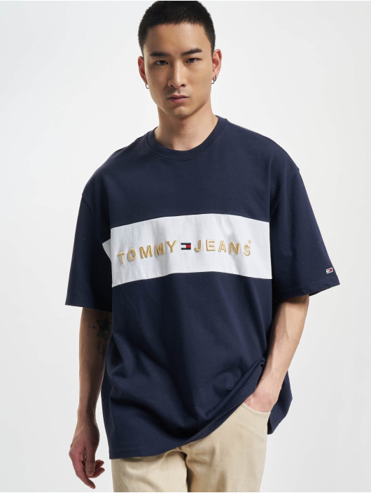 Tommy Jeans T-Shirt Printed Archive  Navy Xl blau