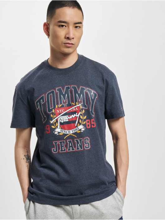 Tommy Jeans Herren T-Shirt Vintage College in blau