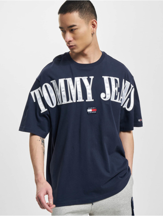 Tommy Jeans T-shirt Skater Archive Back Logo blu