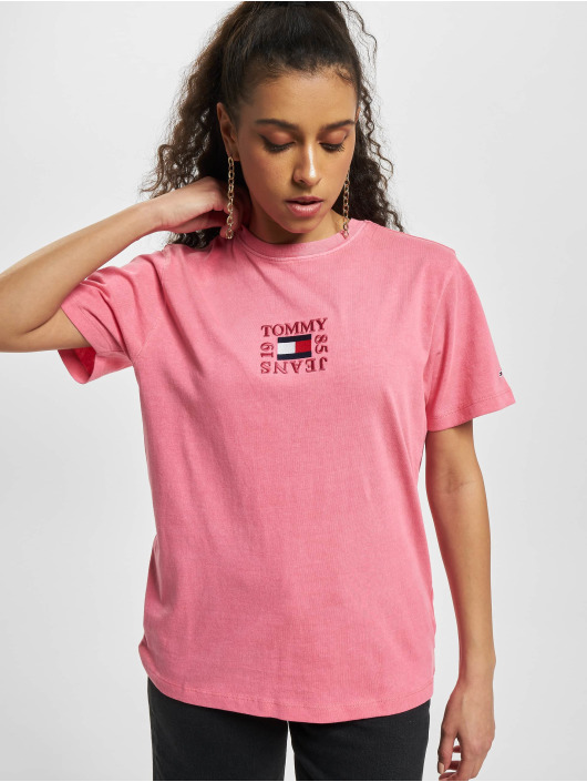 Tommy Jeans T-Shirt Relaxed rosa