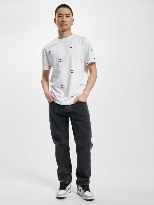 Tommy Jeans T-Shirt Twisted Flag Critter weiß