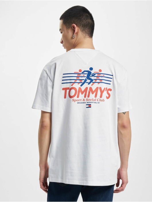 Tommy Jeans T-Shirt Sports Club white