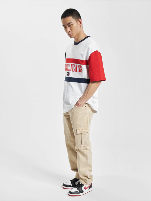 Tommy Jeans T-Shirt Skater Archive Block white