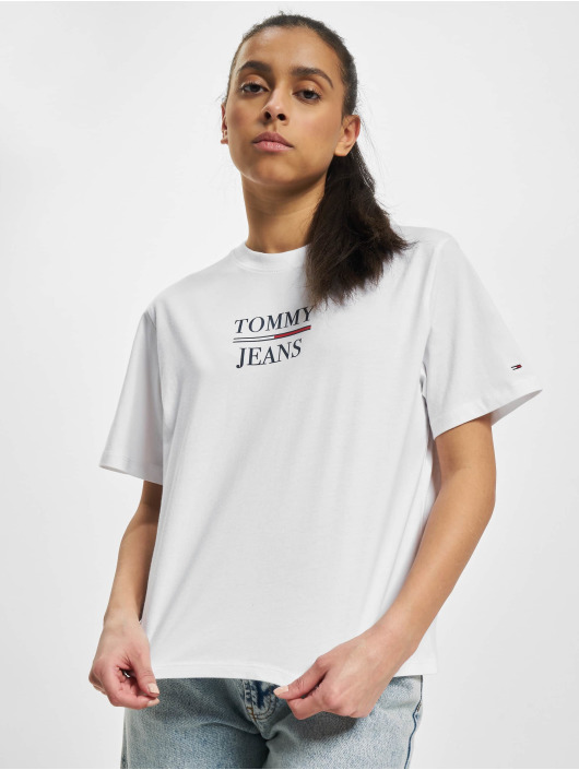 Tommy Jeans T-Shirt Boxy Crop white