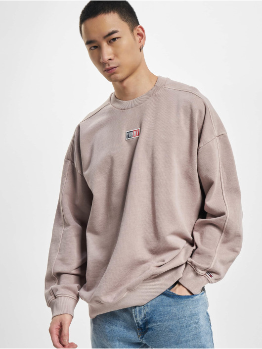 Tommy Jeans trui Skater Timeless Crew beige