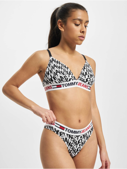 Tommy Jeans Underwear Unlined Triangle Print black