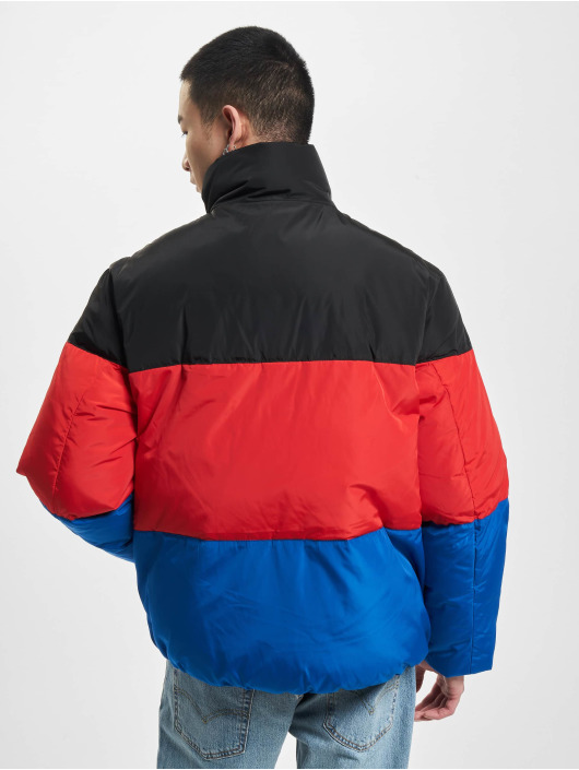 Tommy Jeans Winterjacke Bold Stripe blau