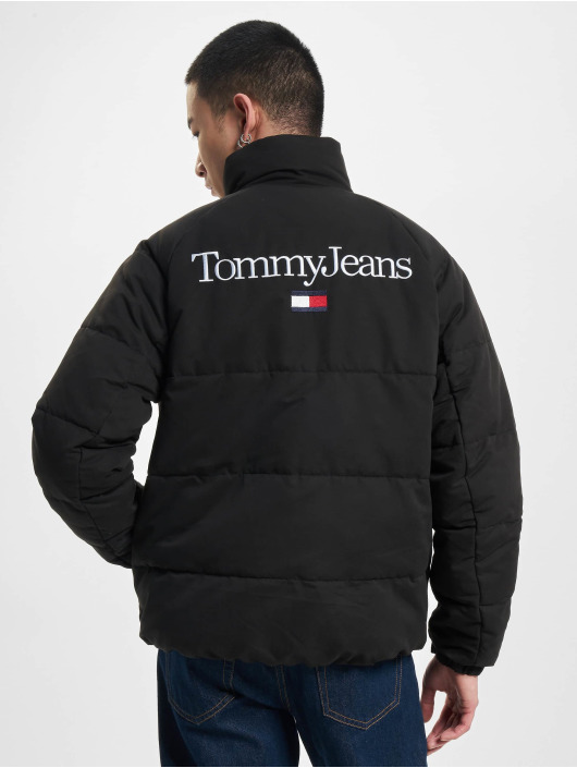 Tommy Jeans Winterjacke Graphic schwarz