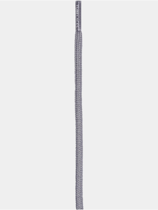 Tubelaces Shoelace Rope Solid grey