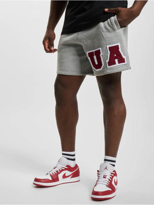 UNFAIR ATHLETICS Pantalón cortos Velour Patch gris