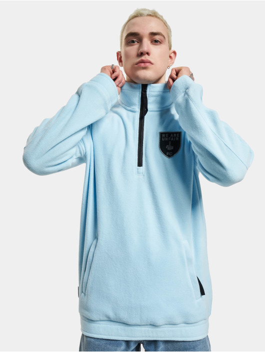 UNFAIR ATHLETICS Puserot FC Fleece Quarter Zip sininen