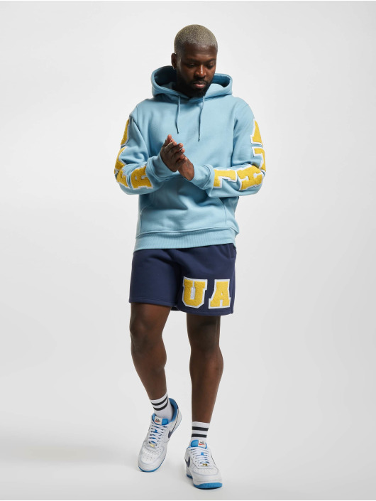 UNFAIR ATHLETICS Shorts Velour Patch blau