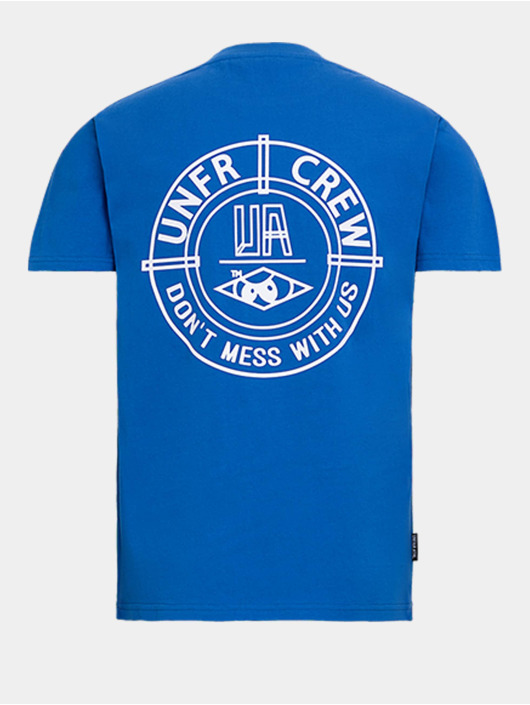 UNFAIR ATHLETICS Herren T-Shirt DMWU Backprint in blau