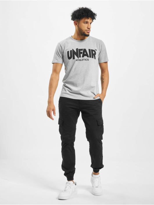 UNFAIR ATHLETICS T-Shirt Classic Label grey