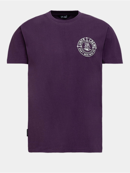 UNFAIR ATHLETICS Herren T-Shirt DMWU Backprint in violet