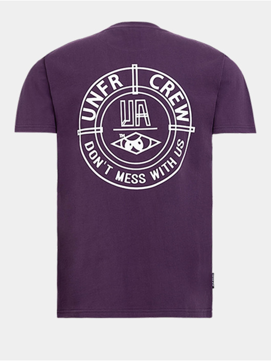 UNFAIR ATHLETICS Herren T-Shirt DMWU Backprint in violet