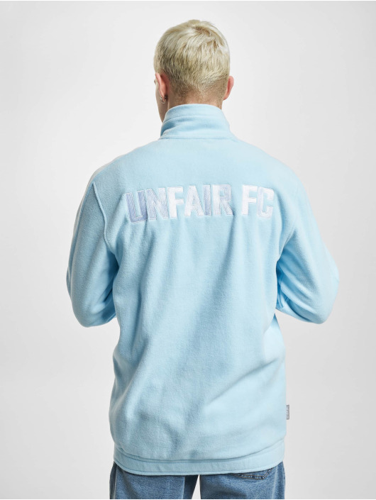 UNFAIR ATHLETICS trui FC Fleece Quarter Zip blauw