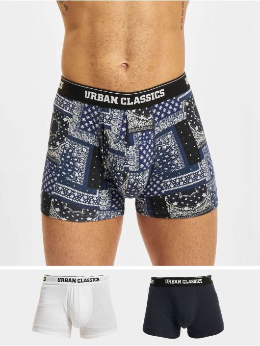 Urban Classics  Shorts boxeros Organic 3-Pack azul