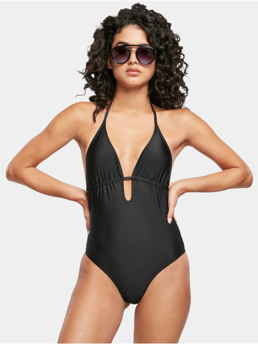 Urban Classics 1 pièce Ladies Recycled Triangle noir