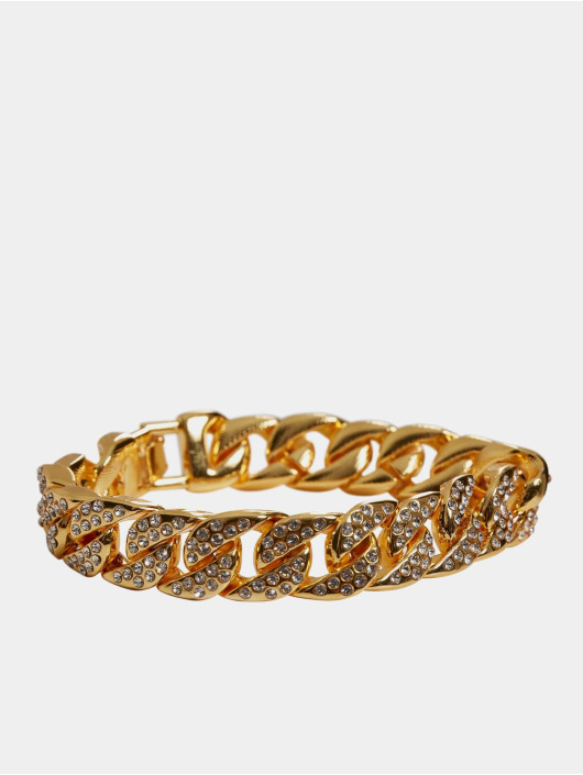 Urban Classics armband Big Bracelet With Stones goud