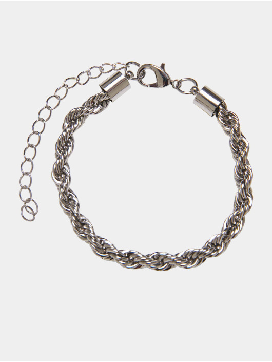 Urban Classics armband Charon Intertwine zilver