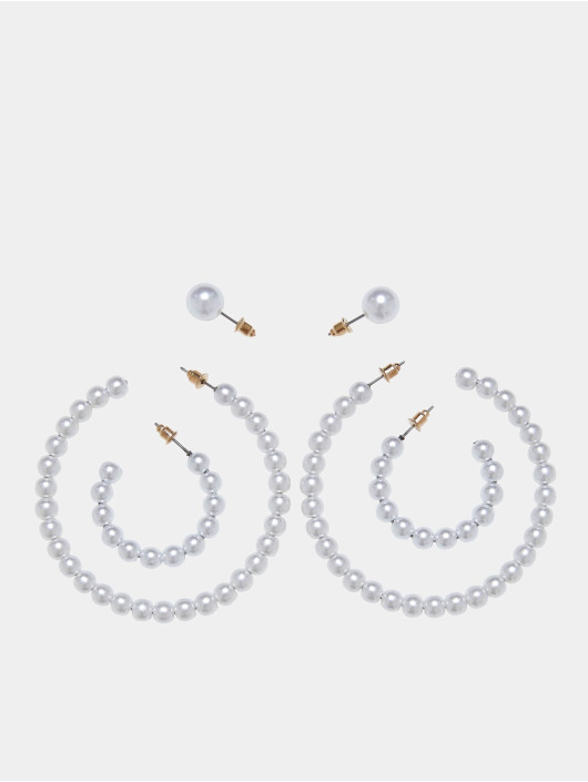 Urban Classics Autres Pearl Hoop or