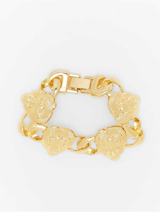 Urban Classics Autres Lion Bracelet or