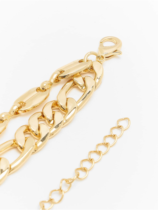 Urban Classics Autres Layering Basic Necklace or
