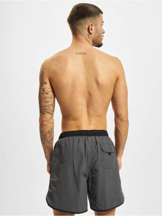 Urban Classics Badeshorts Retro Swim schwarz
