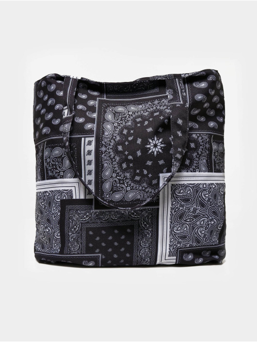 Urban Classics Bag Bandana Patchwork Print black
