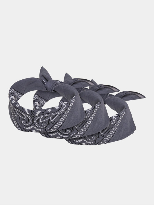 Urban Classics bandana Bandana 3-Pack grijs