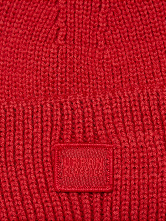 Urban Classics Beanie Knitted rood