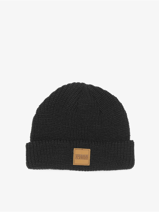 Urban Classics Beanie Dogger in schwarz