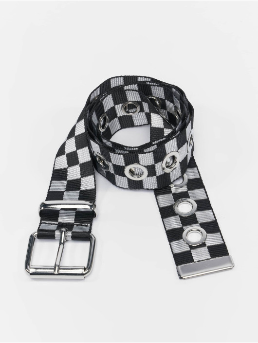 Urban Classics Belt Checker With Eyelets black