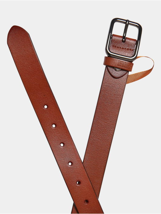 Urban Classics Belts Synthetic Leather Thorn Buckle Business brun