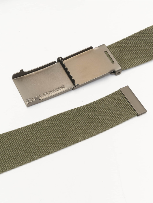 Urban Classics Belts Canvas oliven