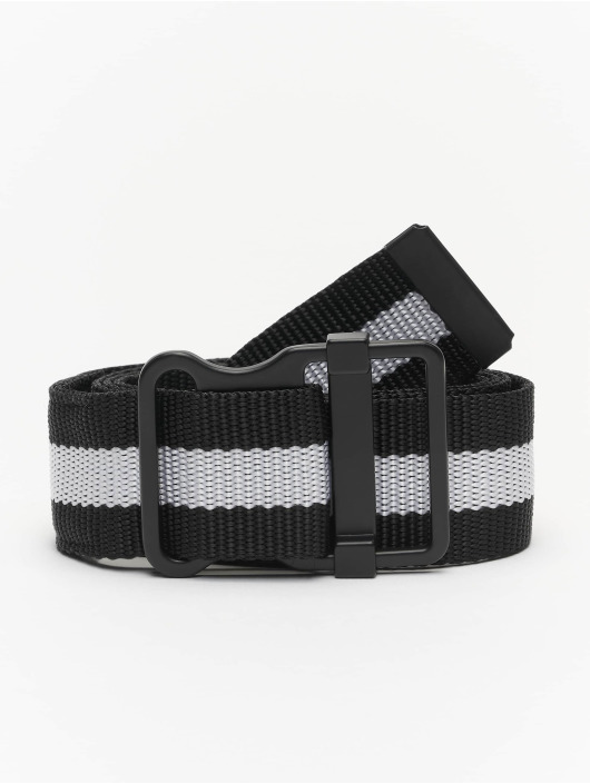 Urban Classics Belts Easy With Stripes svart