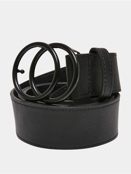 Urban Classics Belts Coloured Ring svart