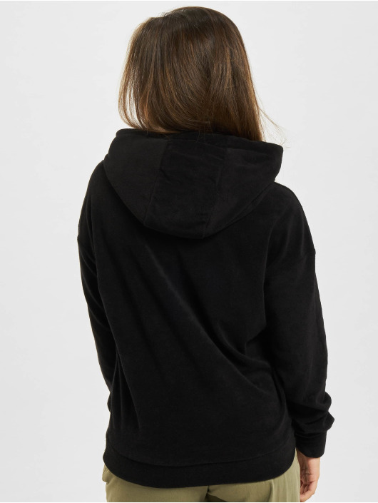 Urban Classics Bluzy z kapturem Towel czarny