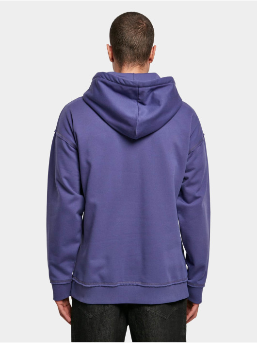 Urban Classics Bluzy z kapturem Oversized Sweat niebieski