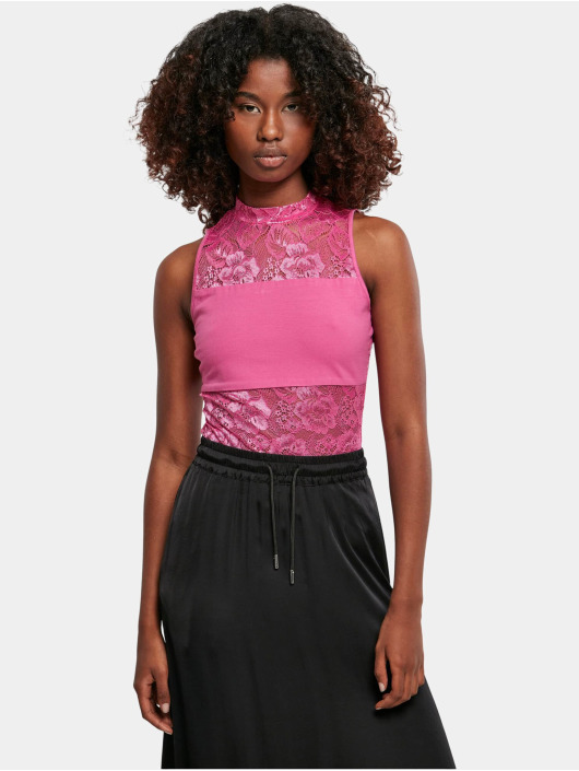 Urban Classics Body Ladies Laces magenta