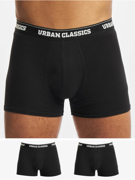 Urban Classics Bokserki Men 3-Pack czarny
