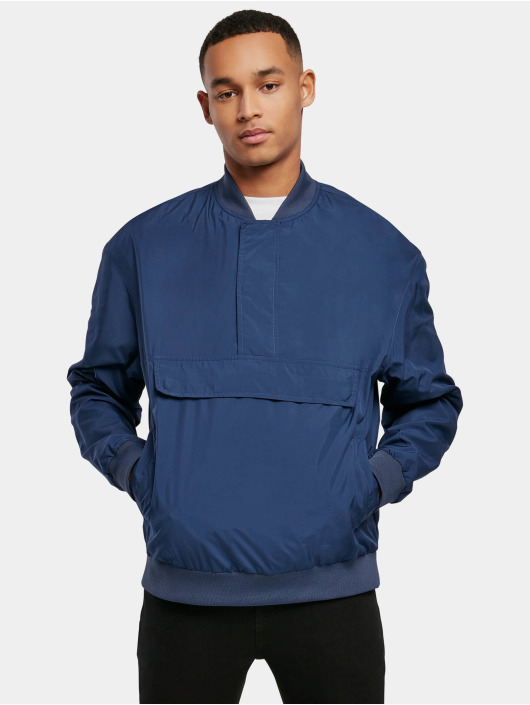 Urban Classics Bomber Pullover bleu