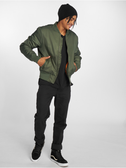 Urban Classics Bomber Basic Bomber olive