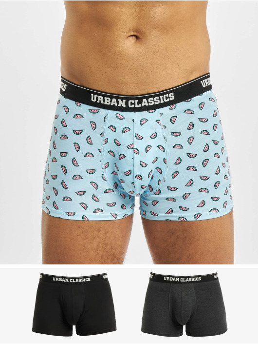 Urban Classics Boxer Mix 3-Pack bleu